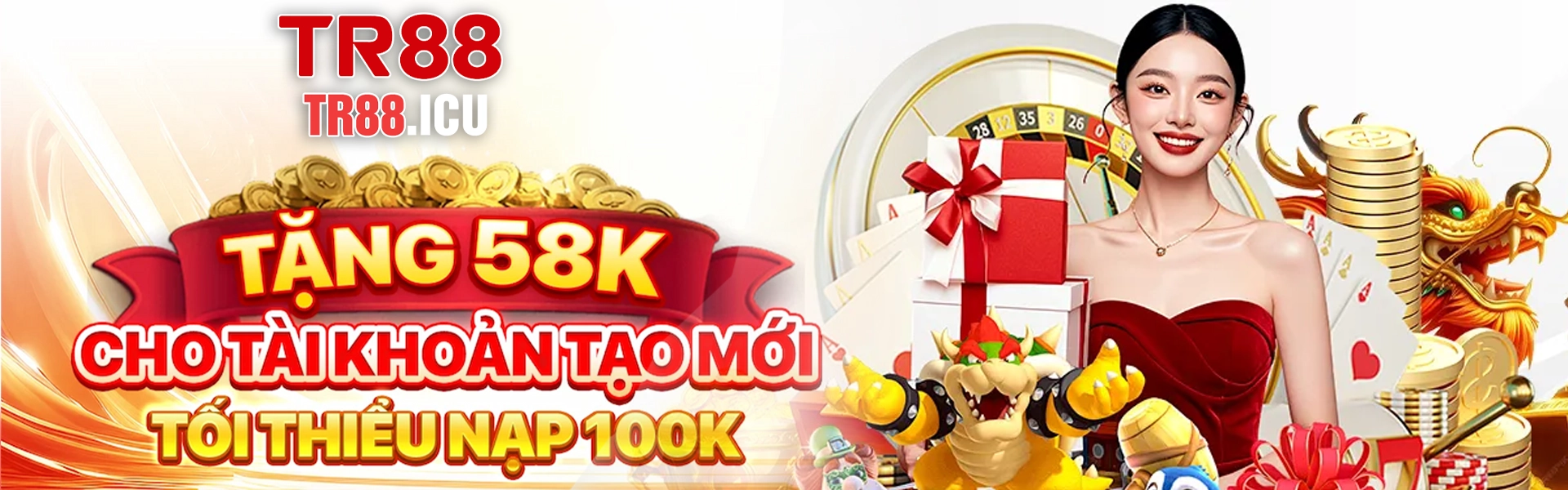 Đăng ký Tr88 tặng ngay 58k